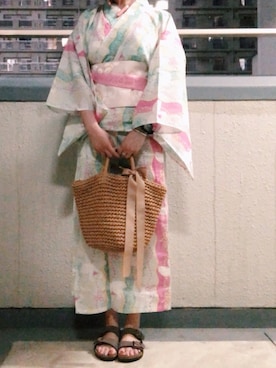 千鶴さん(レディース・155cm)の夏コーディネート