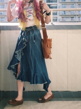 千鶴さん（レディース・155cm）の秋コーディネート