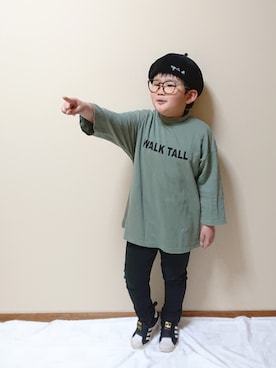「平成最後のWEARISTAセンバツ」｜「アイテム（福袋/福箱）」を使った、KODAIさん（キッズ・125cm）の春コーディネート