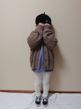 KODAIさん（キッズ・128cm）の冬コーディネート