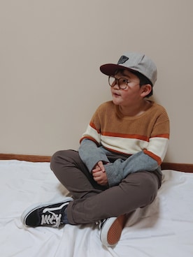 KODAIさん（キッズ・128cm）の冬コーディネート