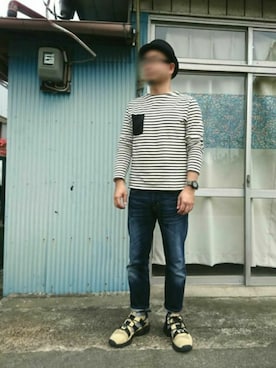 カホンさん（メンズ・169cm）の春コーディネート