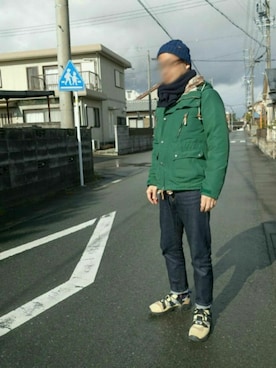 カホンさん（メンズ・169cm）の冬コーディネート