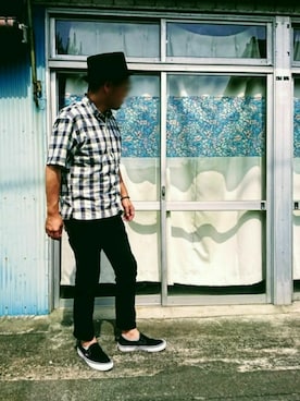 「MR.OLIVE（ミスターオリーブ）のアイテム（財布/小物）」を使った、カホンさん（メンズ・169cm）の夏コーディネート