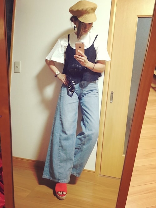 あーちむ Pageboyのtシャツ カットソーを使ったコーディネート Wear