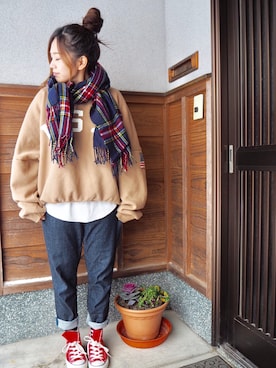 あーちむ☻さん（レディース・158cm）の冬コーディネート