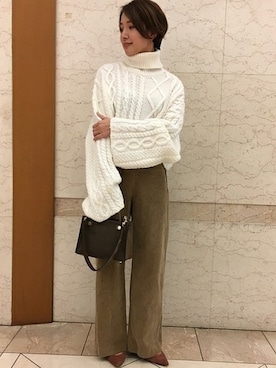 「ELIN（エリン）のアイテム」を使った、ikumiさん（レディース・158cm）の夏コーディネート