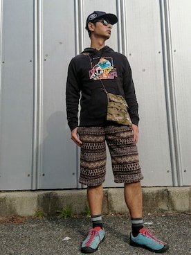 「ミックススタイル」｜「アイテム（その他）」を使った、Gottanyさん（メンズ・177cm）の秋コーディネート