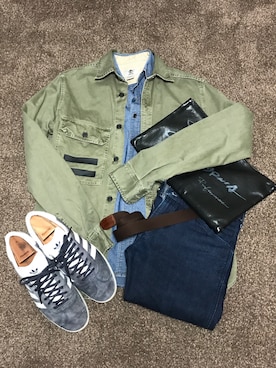 なべーるさん（メンズ・171cm）の夏コーディネート