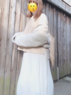 「cepo（セポ）のアイテム（ブルゾン）」を使った、kahoさん（レディース・156cm）の冬コーディネート