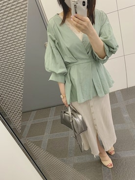 salyuさん（レディース・158cm）の夏コーディネート