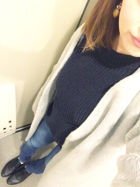 「イメチェン」｜「アイテム（その他）」を使った、p i  ♡さん（レディース・159cm）の冬コーディネート
