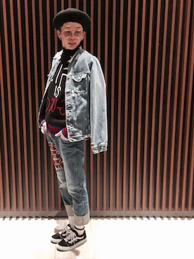 「アイテム（その他）」を使った、t2さん（メンズ・182cm）の春コーディネート