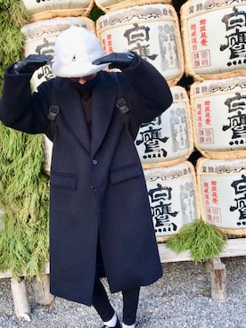 「アイテム（その他）」を使った、t2さん（メンズ・182cm）の冬コーディネート