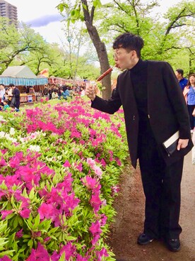 「アイテム（その他）」を使った、t2さん（メンズ・182cm）の春コーディネート