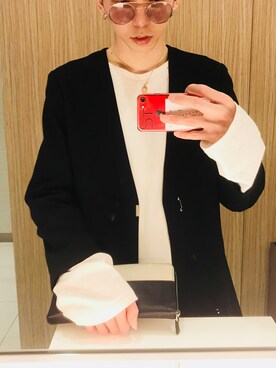「アイテム（その他）」を使った、t2さん（メンズ・182cm）の春コーディネート