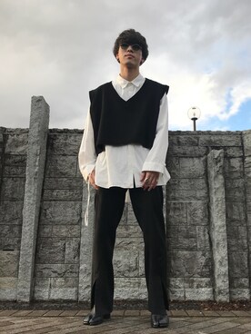 zawaizawaさん（メンズ・177cm）の冬コーディネート