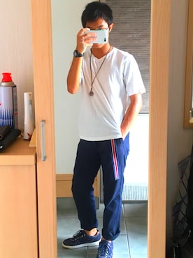 「holidays（ホリデイズ）のアイテム」を使った、Ryuto【プチプラ】さん（メンズ・170cm）の夏コーディネート