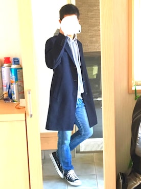 「Lee Cooper（リークーパー）のアイテム」を使った、Ryuto【プチプラ】さん（メンズ・171cm）の冬コーディネート