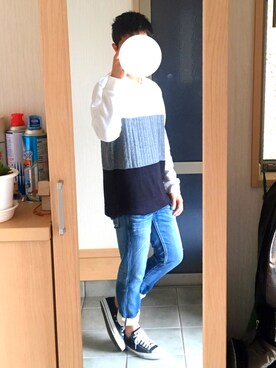 「Lee Cooper（リークーパー）のアイテム」を使った、Ryuto【プチプラ】さん（メンズ・171cm）の冬コーディネート