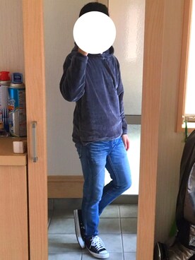 「Lee Cooper（リークーパー）のアイテム」を使った、Ryuto【プチプラ】さん（メンズ・171cm）の冬コーディネート
