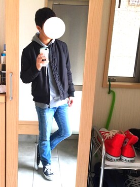 「Lee Cooper（リークーパー）のアイテム」を使った、Ryuto【プチプラ】さん（メンズ・171cm）の冬コーディネート