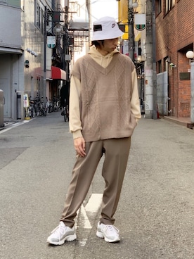 「tk.TAKEO KIKUCHI」｜MIKIさん（メンズ・167cm・30代）の春コーディネート