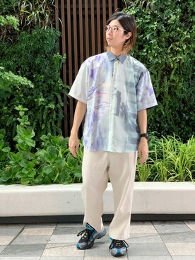 「tk.TAKEO KIKUCHI」｜MIKIさん（メンズ・167cm・30代）の夏コーディネート