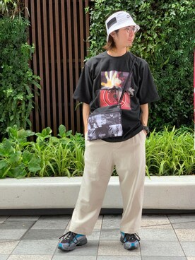 「tk.TAKEO KIKUCHI」｜MIKIさん（メンズ・167cm・30代）の夏コーディネート