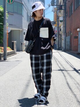 「tk.TAKEO KIKUCHI」｜MIKIさん（メンズ・167cm・30代）の夏コーディネート