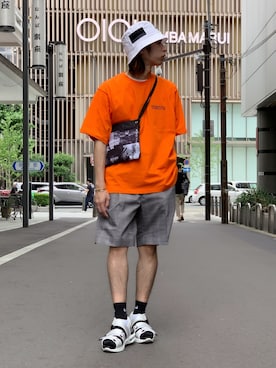 「tk.TAKEO KIKUCHI」｜MIKIさん（メンズ・167cm・30代）の夏コーディネート
