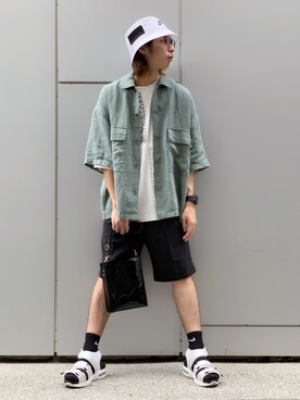 「tk.TAKEO KIKUCHI」｜MIKIさん（メンズ・167cm・30代）の夏コーディネート