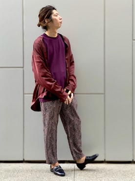「tk.TAKEO KIKUCHI」｜MIKIさん（メンズ・167cm・30代）の秋コーディネート