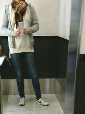 おけいさん（レディース・173cm）の冬コーディネート