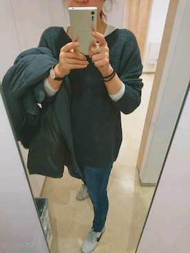 おけいさん(レディース・173cm)の冬コーディネート