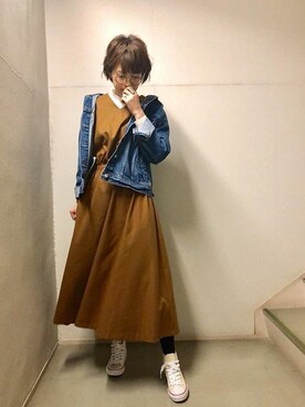 神戸レタスさん(レディース・169cm)の冬コーディネート