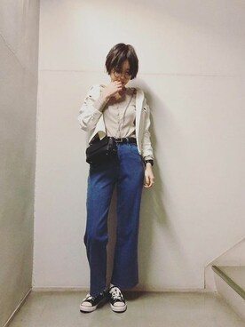 神戸レタスさん(レディース・158cm)の春コーディネート