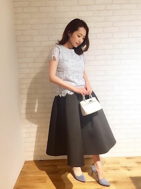 神戸レタスさん（レディース・161cm）の春コーディネート