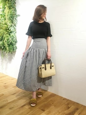 神戸レタスさん(レディース・158cm)の春コーディネート