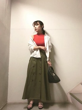 神戸レタスさん(レディース・161cm)の春コーディネート