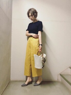 神戸レタスさん（レディース・169cm）の春コーディネート