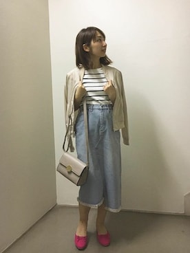 神戸レタスさん（レディース・153cm）の春コーディネート