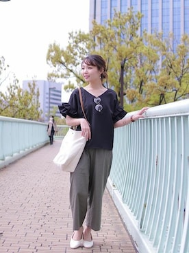 神戸レタスさん（レディース・161cm）の春コーディネート