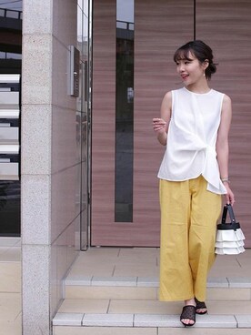 神戸レタスさん（レディース・161cm）の春コーディネート