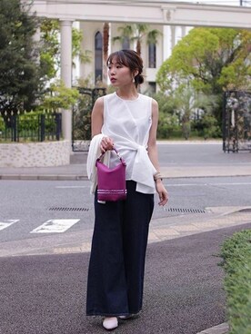 神戸レタスさん（レディース・161cm）の春コーディネート