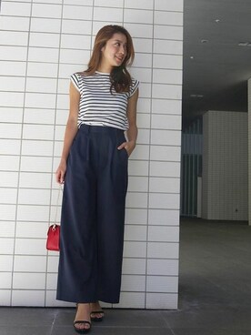 神戸レタスさん（レディース・161cm）の春コーディネート