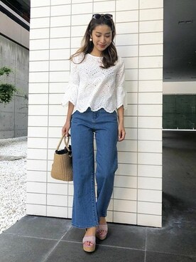 神戸レタスさん(レディース・158cm)の春コーディネート