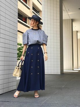 神戸レタスさん（レディース・157cm）の春コーディネート