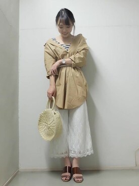 神戸レタスさん(レディース・161cm)の春コーディネート