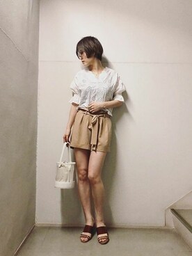 神戸レタスさん（レディース・169cm）の春コーディネート